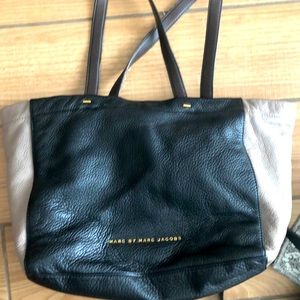 Marc by Marc Jacobs two tone tote bag